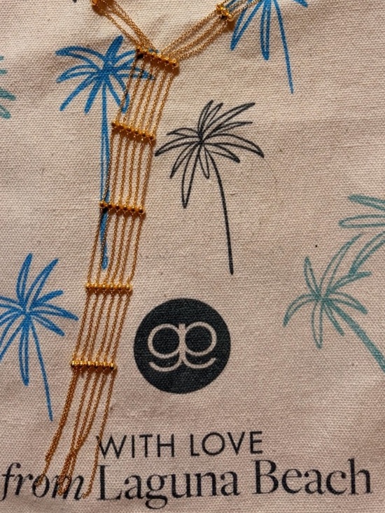 Gorjana Jewelry - Gorjana Gold Multi-Strand Ladder Y Necklace